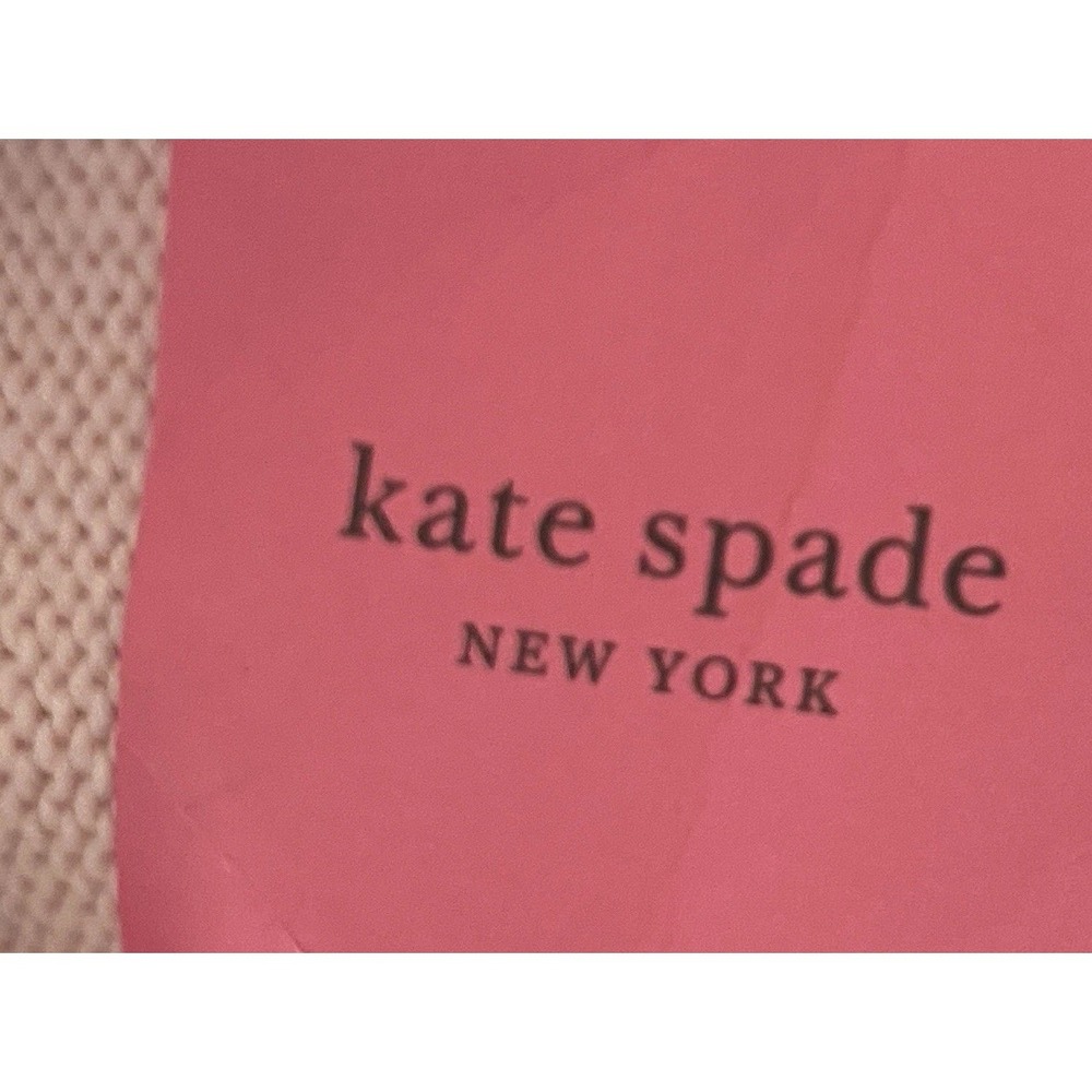 Kate Spade New York Lips Sweater Vest Rhubarb Jam Multi Pink Red Size XXL NWT - Picture 6 of 6